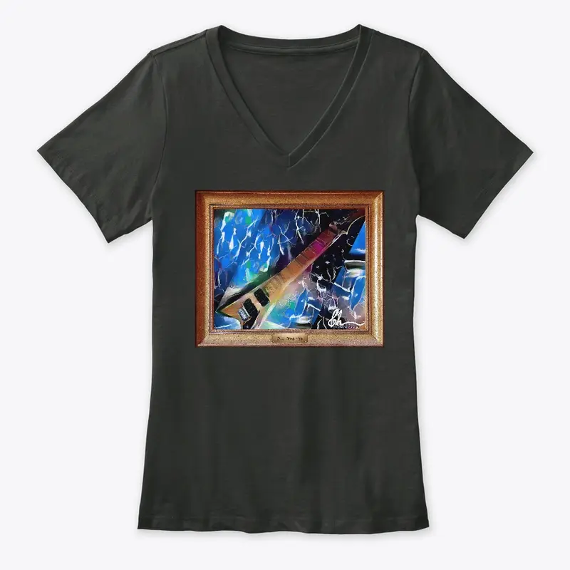 Blue Shannon Vee Artwork Shirts