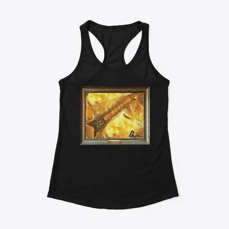 Gold Vee Artwork Shannon Shirts